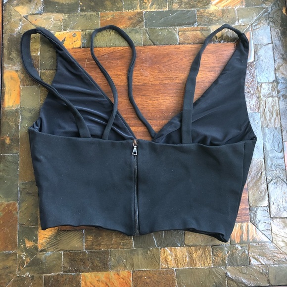 David Koma strappy architectural crop top - Picture 5 of 8